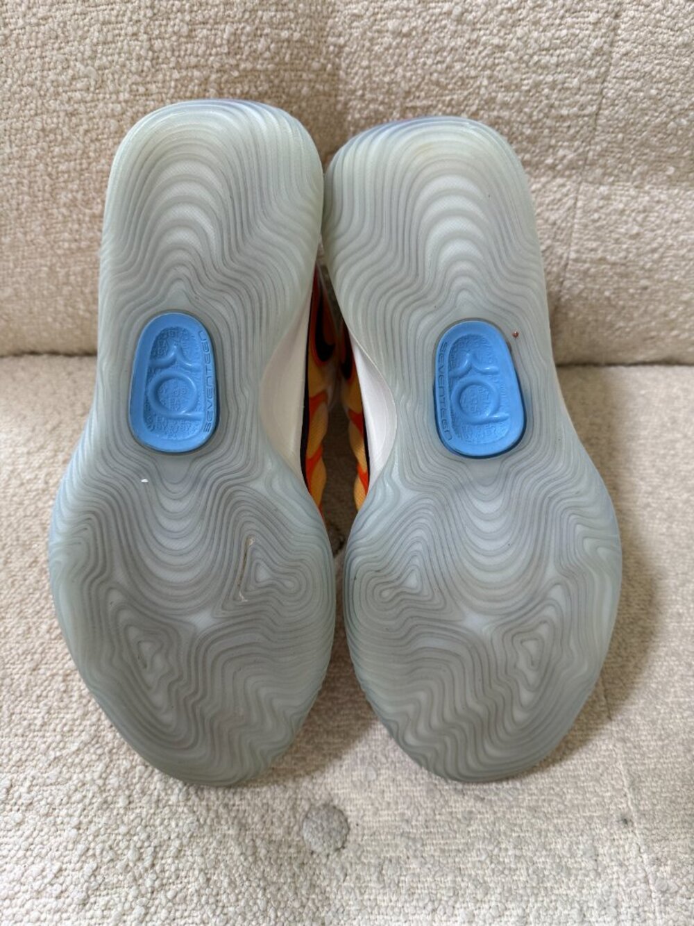 Nike KD 17 Sunrise Men's Size 10 - Picture 4 of 5
